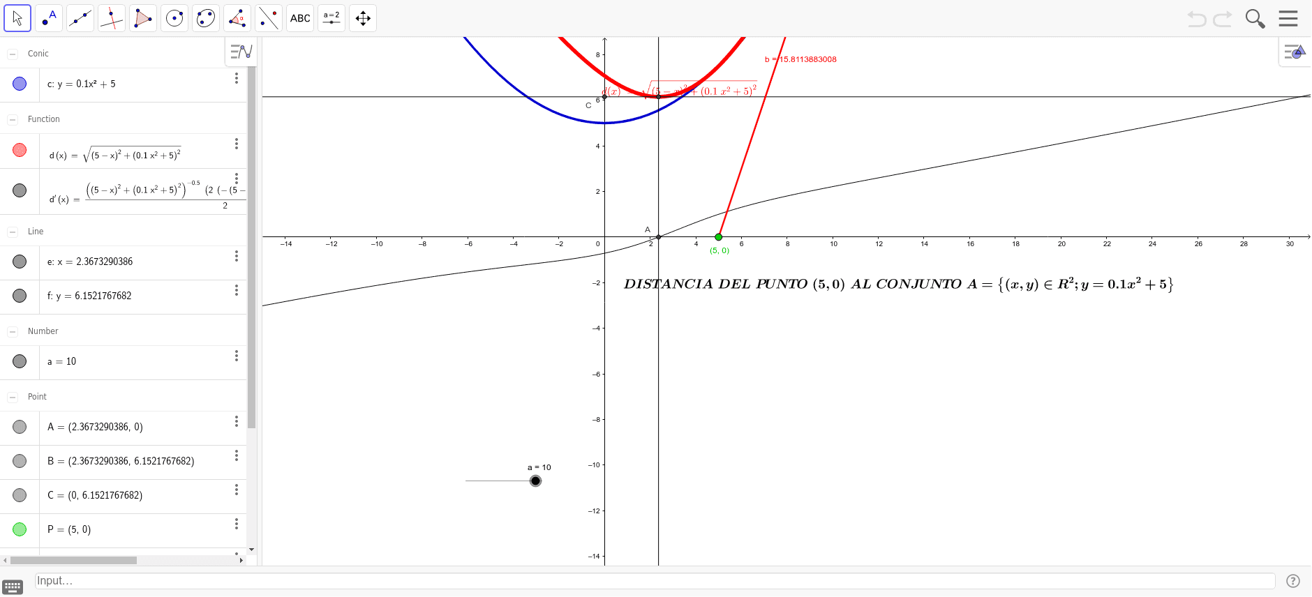 GeoGebra Applet