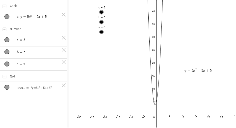 GeoGebra Applet
