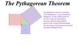 Pythagorean Theorem: Proofs Without Words