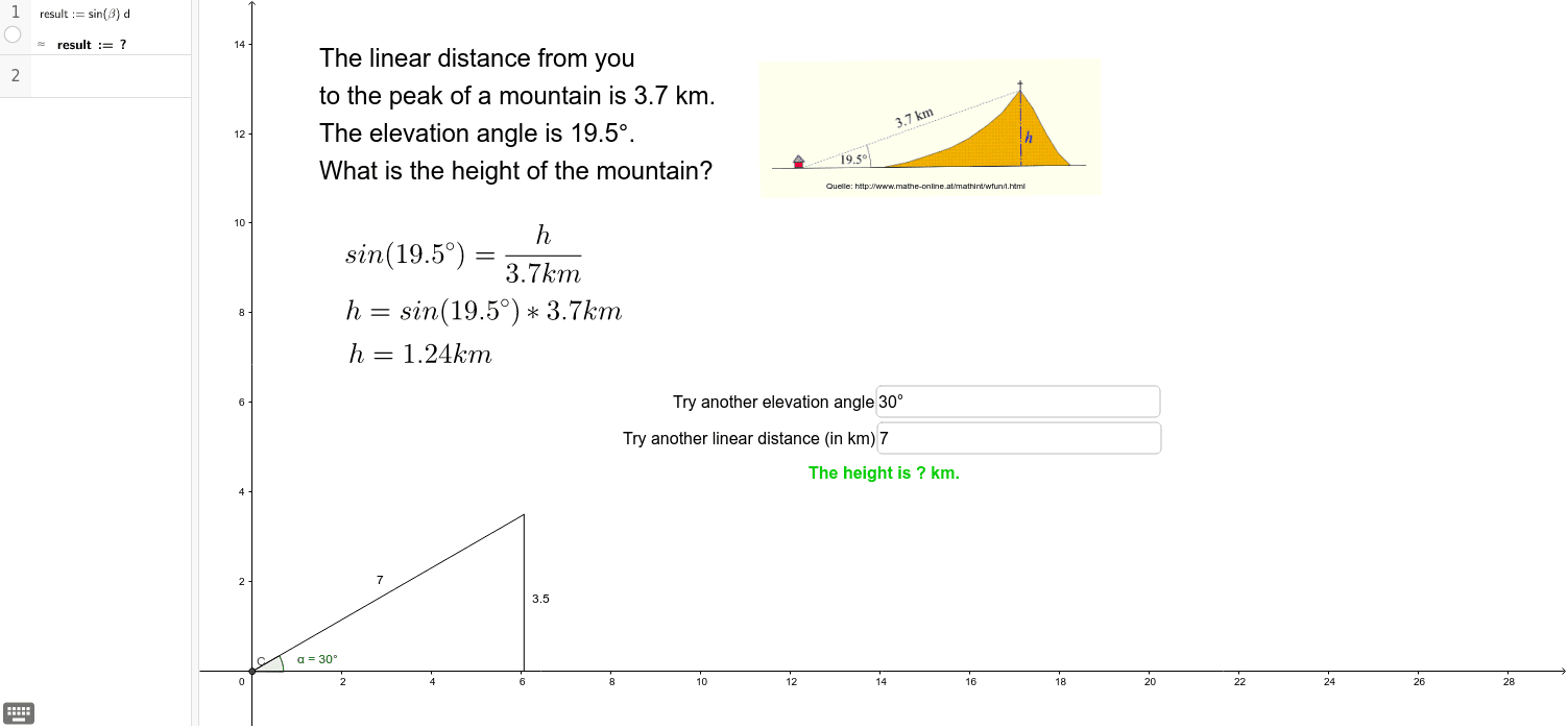 GeoGebra Applet