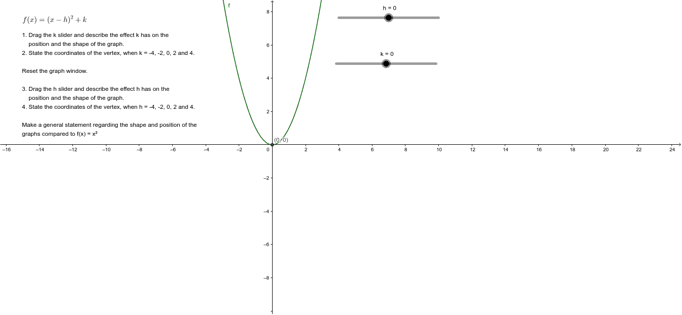 GeoGebra Applet