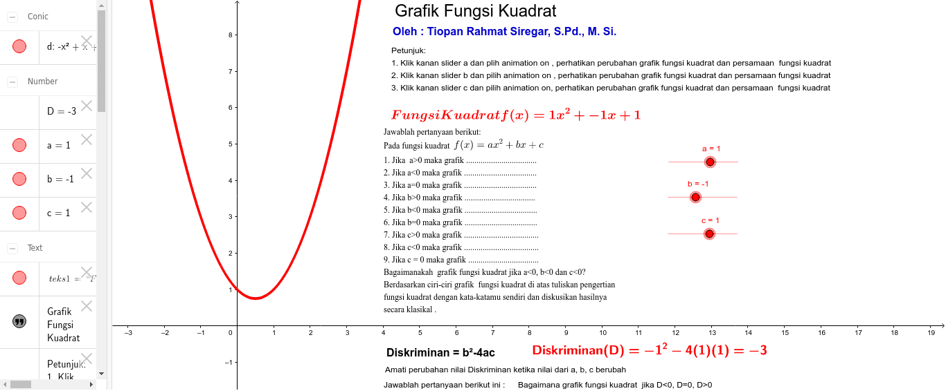 GeoGebra Applet