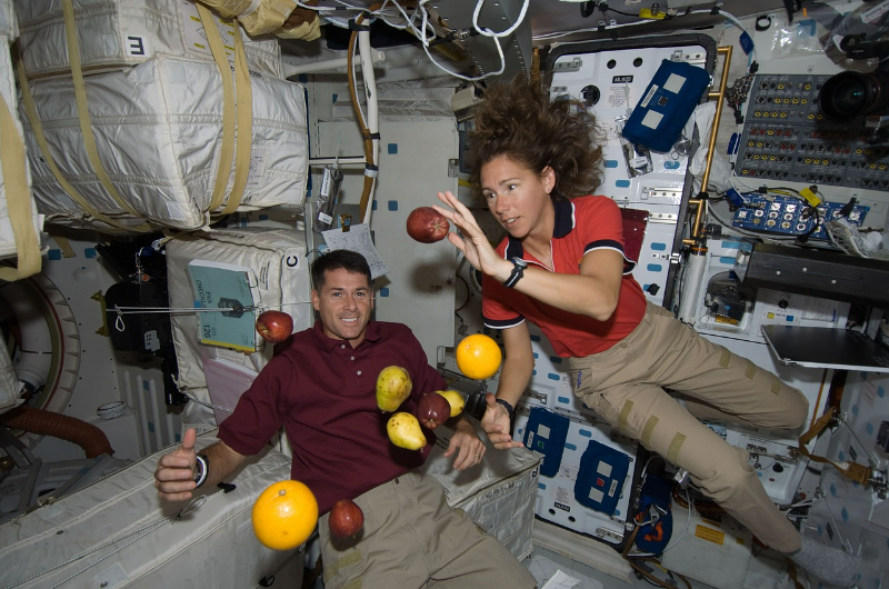 [url=https://pixabay.com/en/astronauts-floating-fruit-space-625540/]"ISS Astronauts"[/url] by skeeze is in the [url=https://wiki.creativecommons.org/Public_domain]Public Domain[/url]
Astronauts floating in the international space station. 