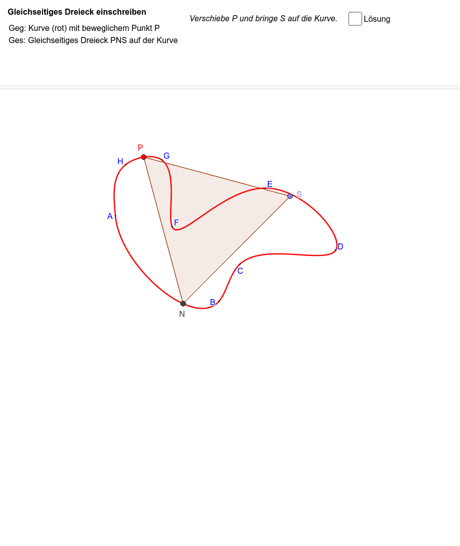 GeoGebra Applet