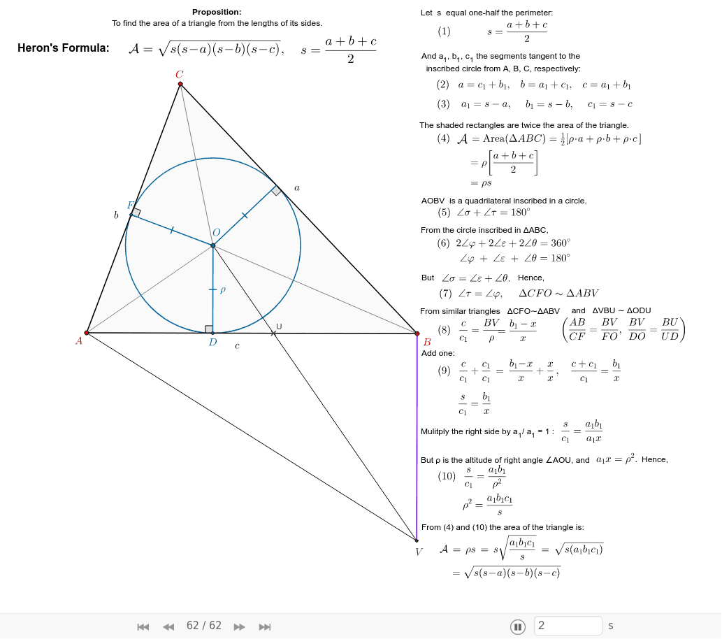 GeoGebra Applet