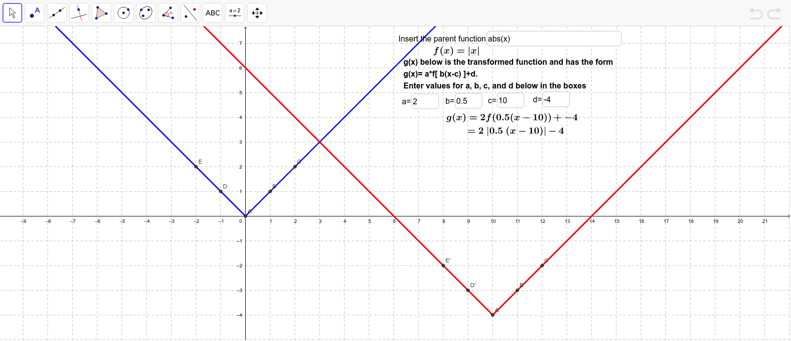 GeoGebra Applet