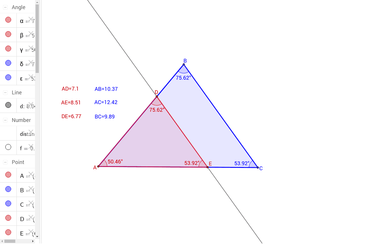 GeoGebra Applet