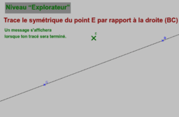 0) Symétrie axiale : exercices auto-correctifs