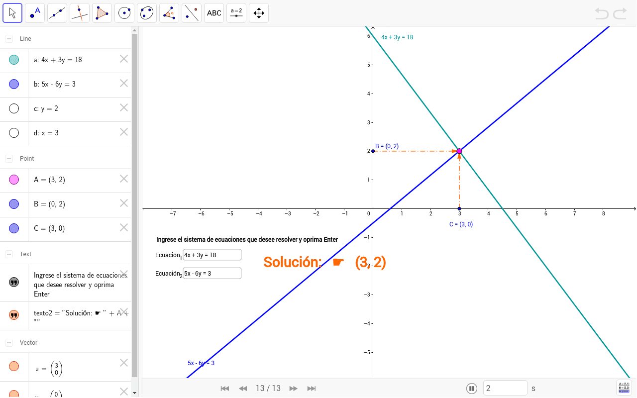 GeoGebra Applet