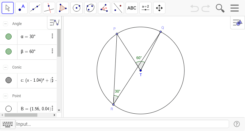 GeoGebra Applet