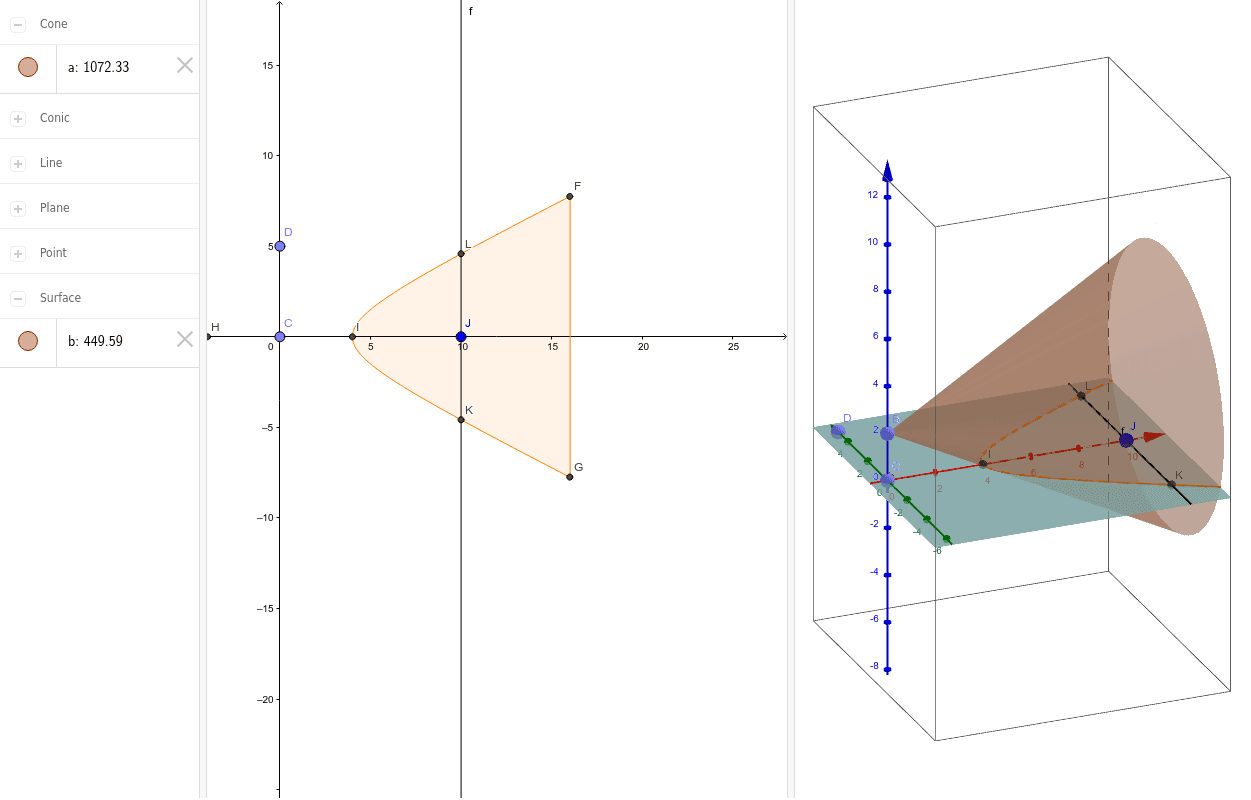 Lösung mit GeoGebra 3D