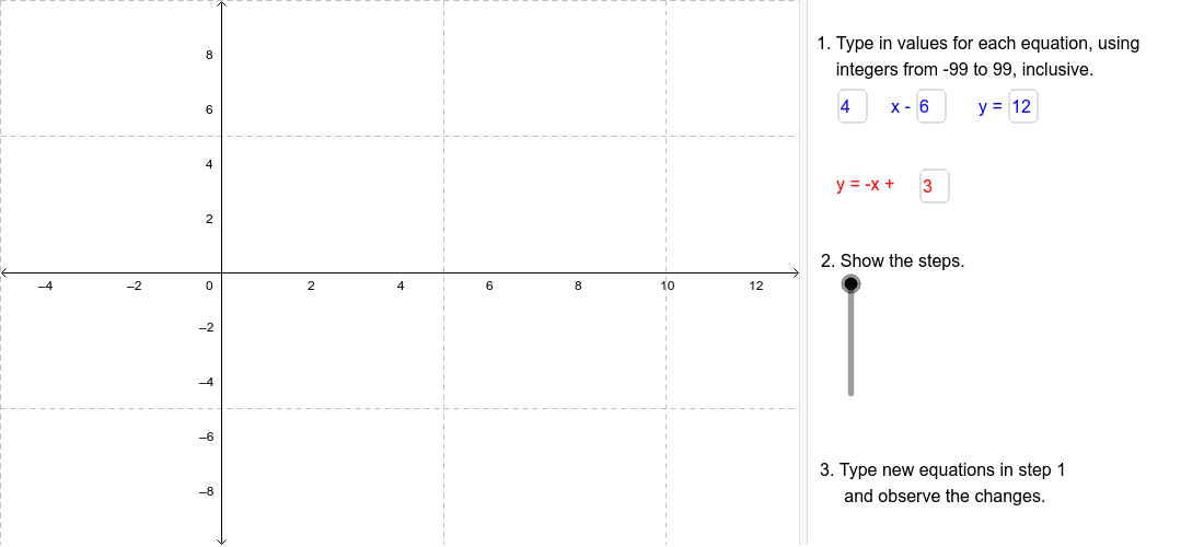 GeoGebra Applet