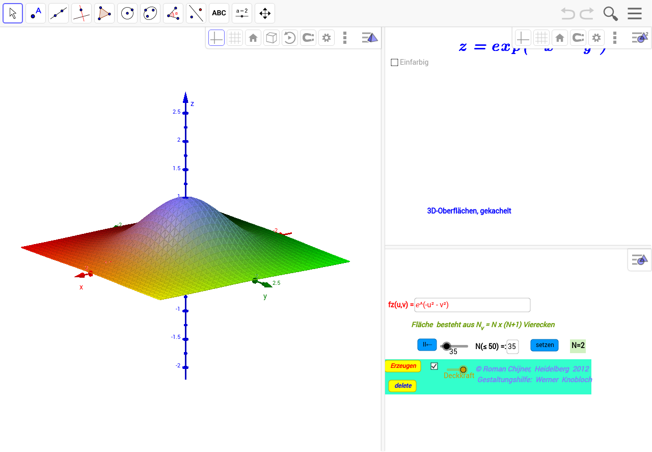 GeoGebra Applet
