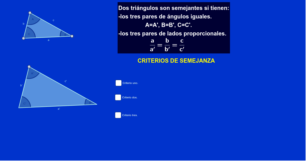 GeoGebra Applet