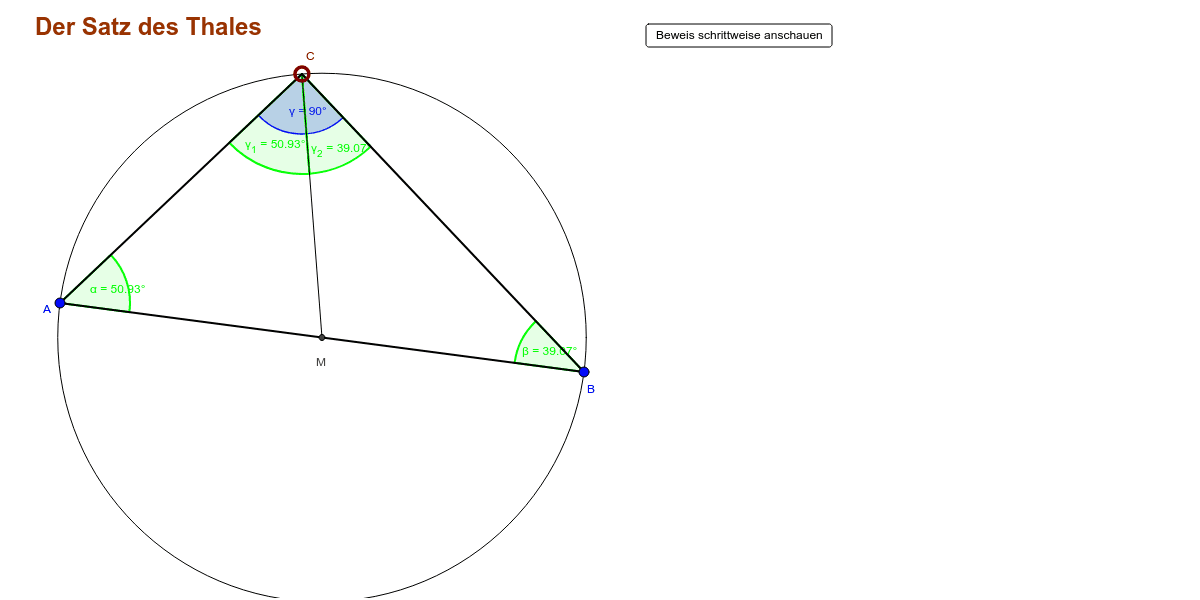 GeoGebra Applet