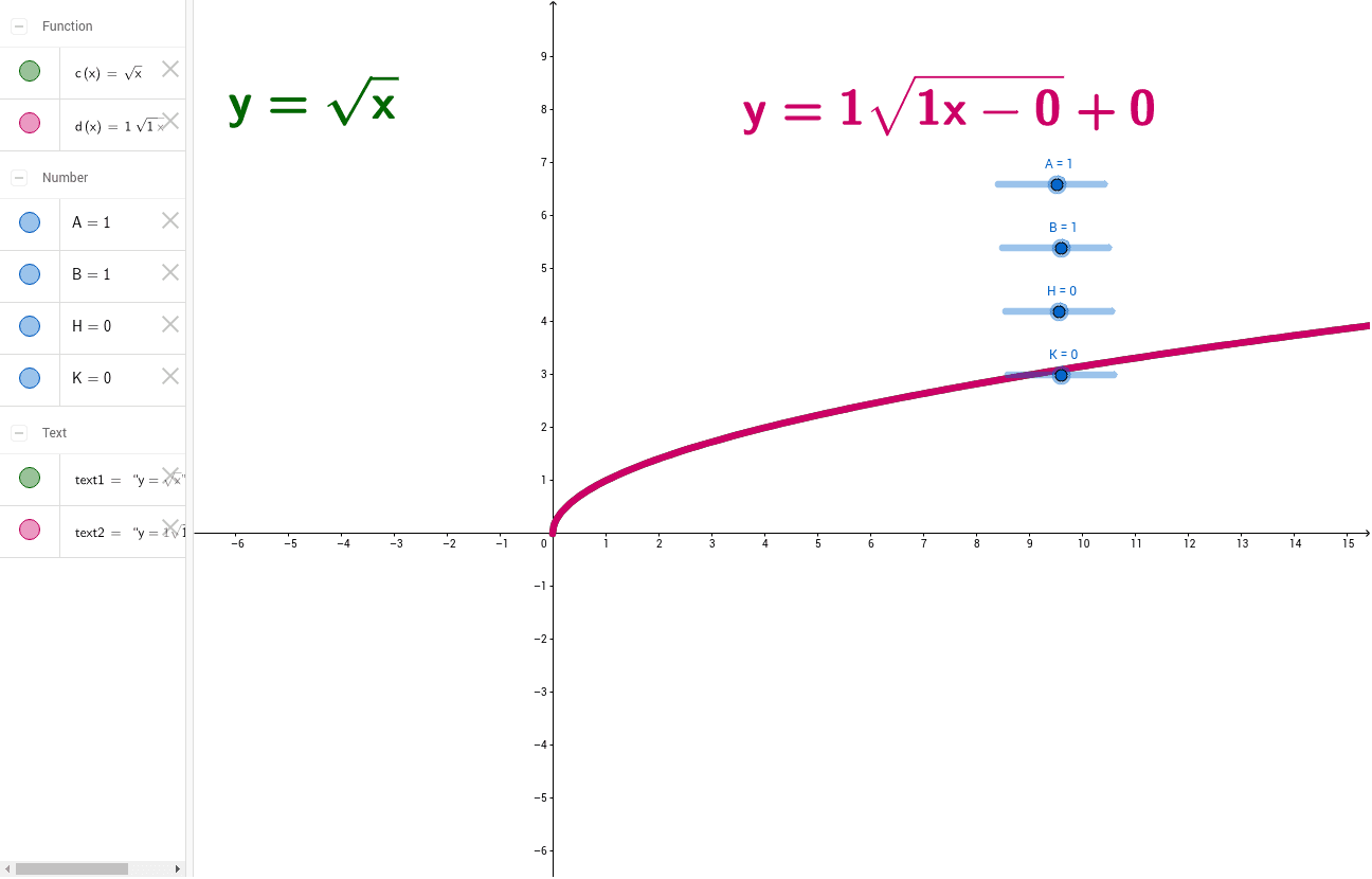 GeoGebra Applet