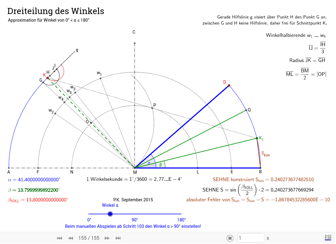 GeoGebra Applet