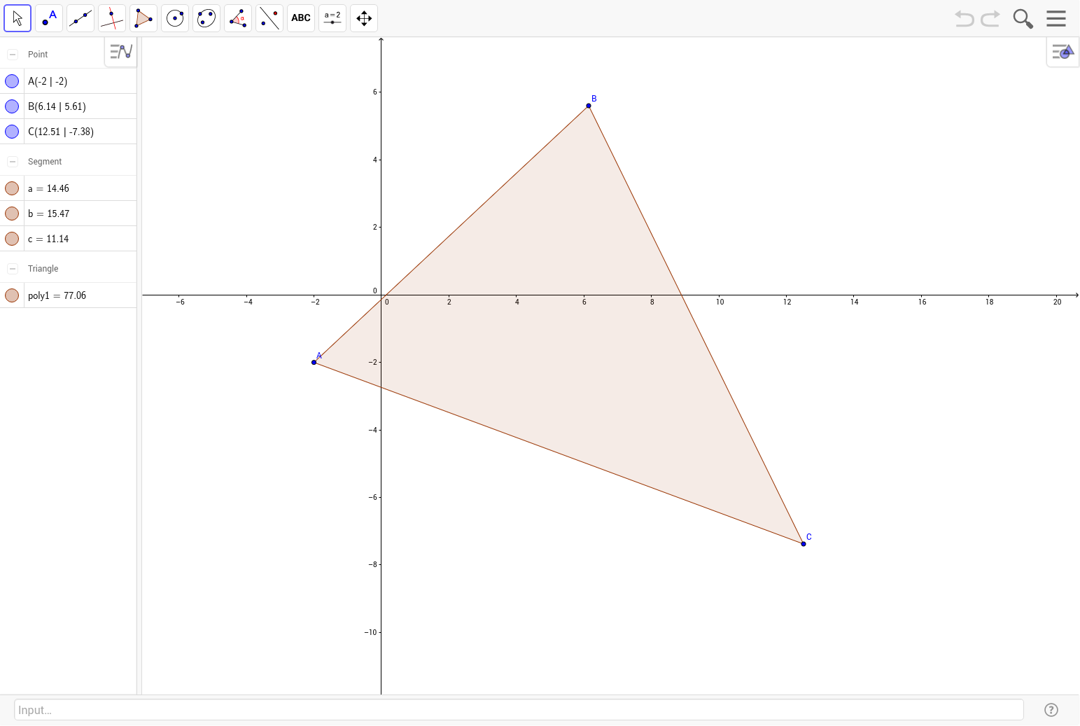 GeoGebra Applet
