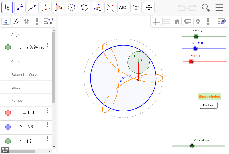 GeoGebra Applet
