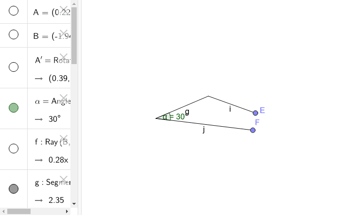 GeoGebra Applet