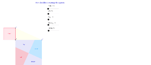 PYTHAGORAS VISUAL PROOF – GeoGebra