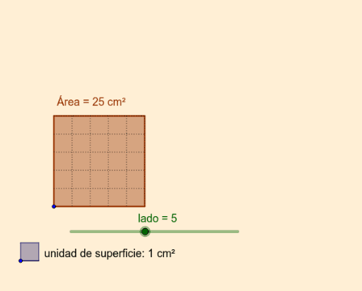 Area Y Perimetro Del Cuadrado Geogebra