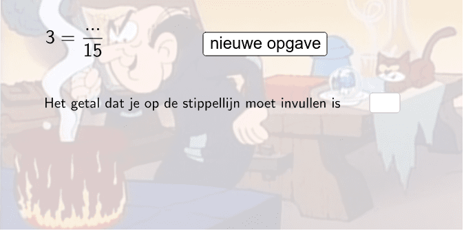 Opdracht 2: Geheel getal als breuk