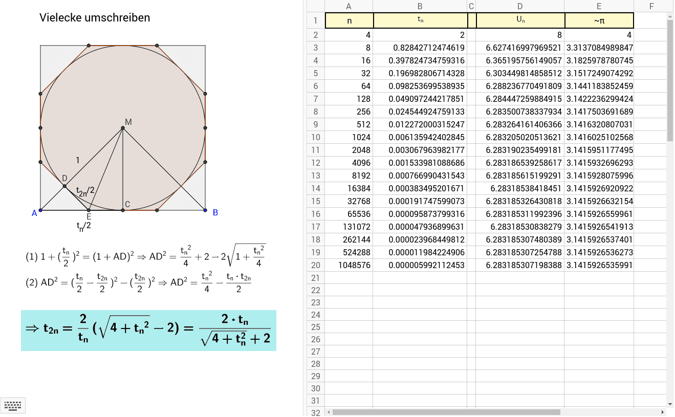 GeoGebra Applet
