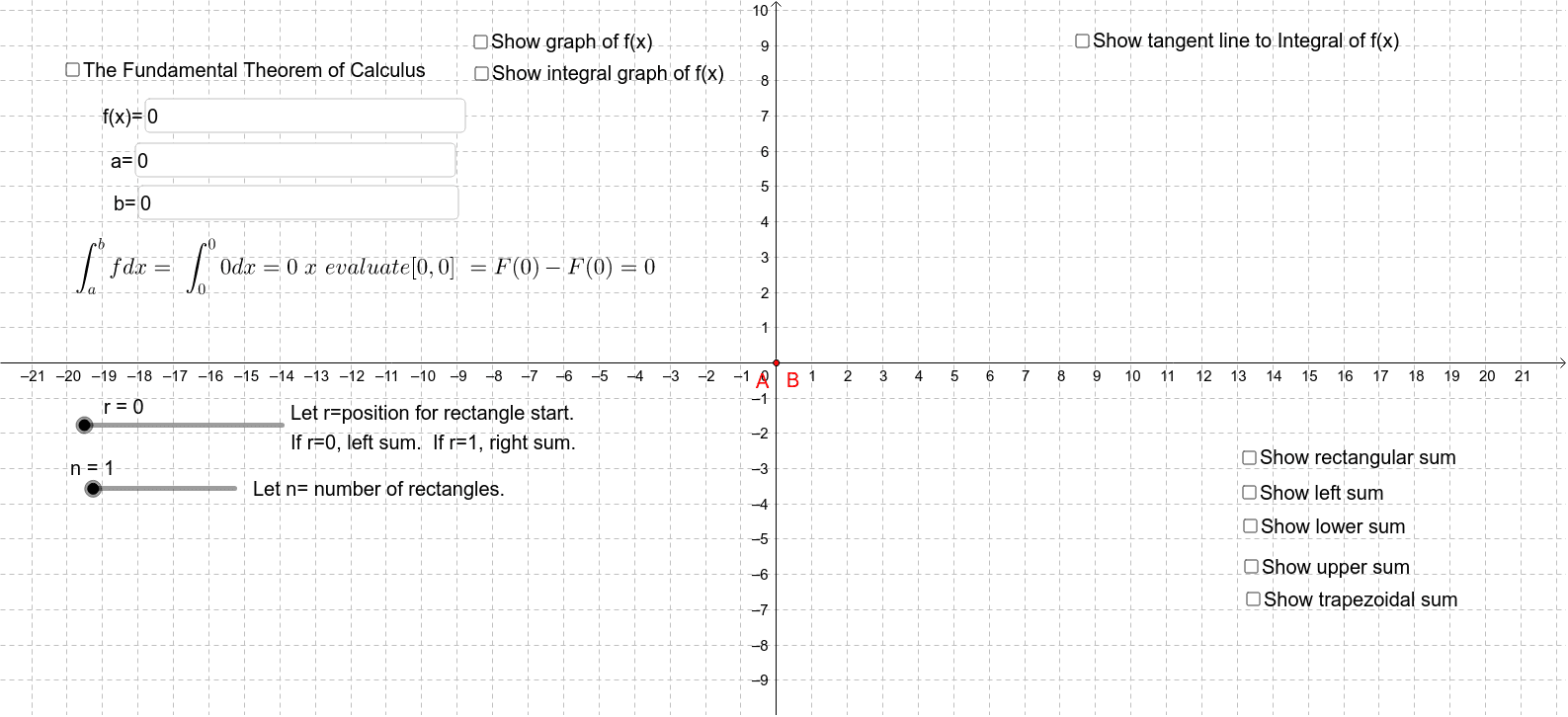 GeoGebra Applet