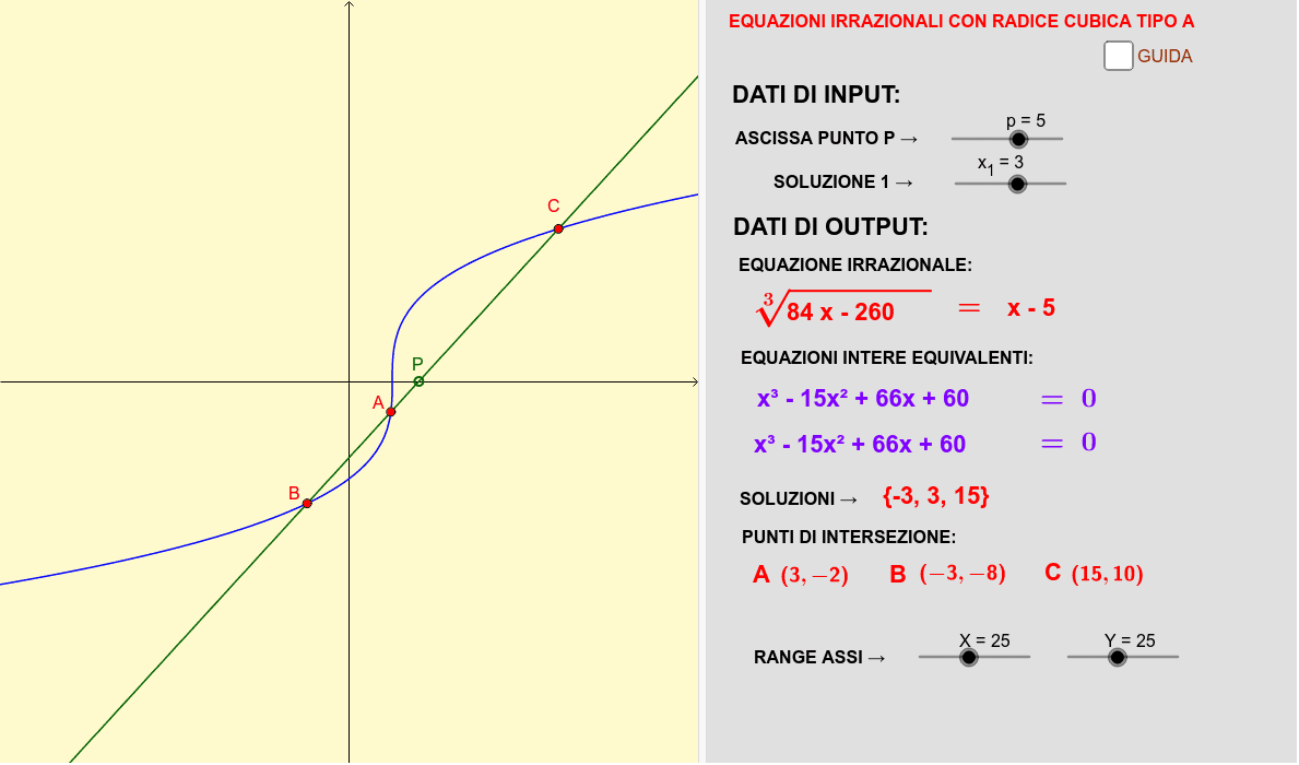GeoGebra Applet