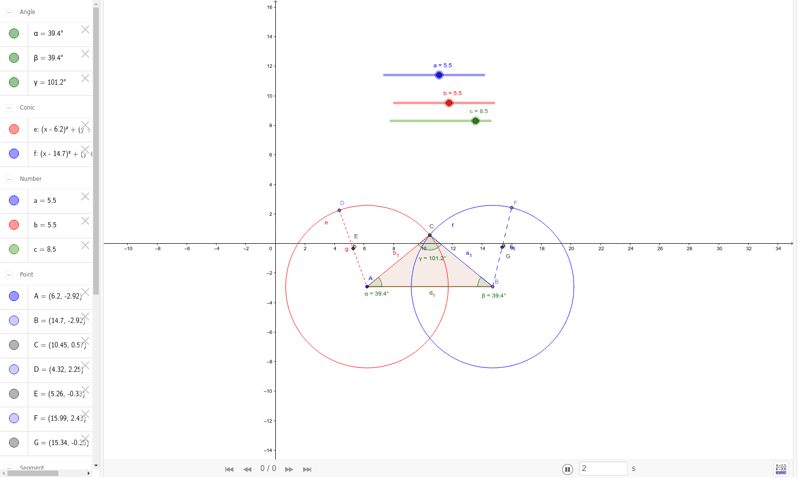 GeoGebra Applet