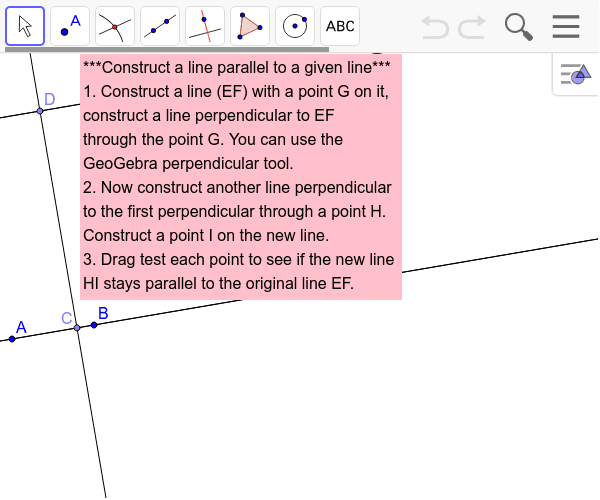 GeoGebra Applet