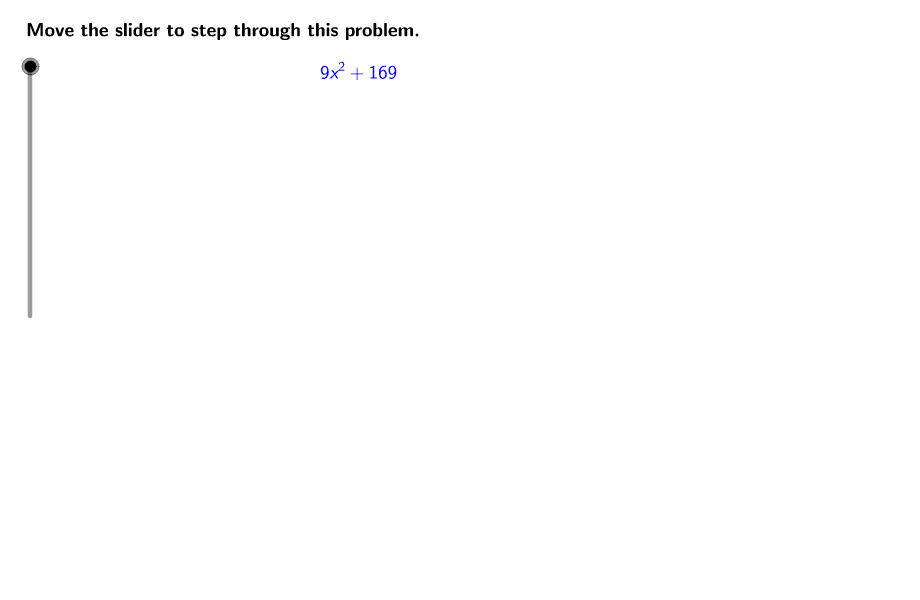 GeoGebra Applet
