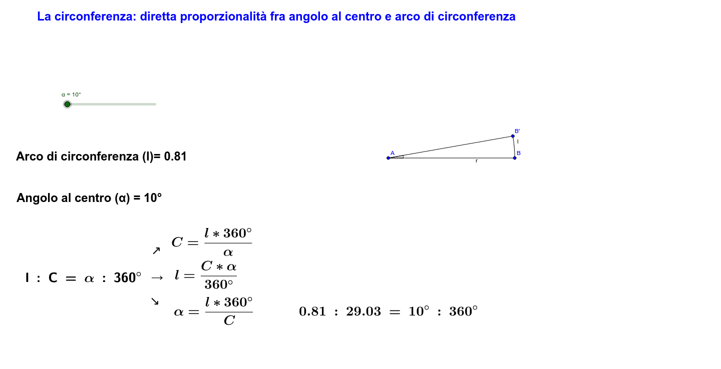 GeoGebra Applet