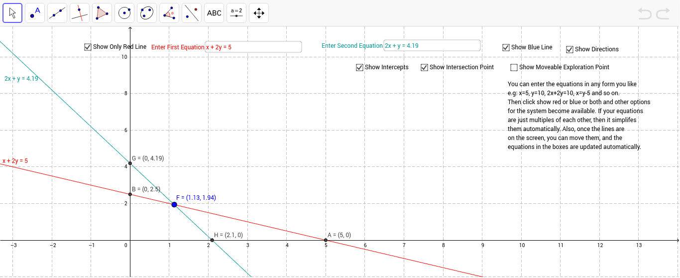 GeoGebra Applet