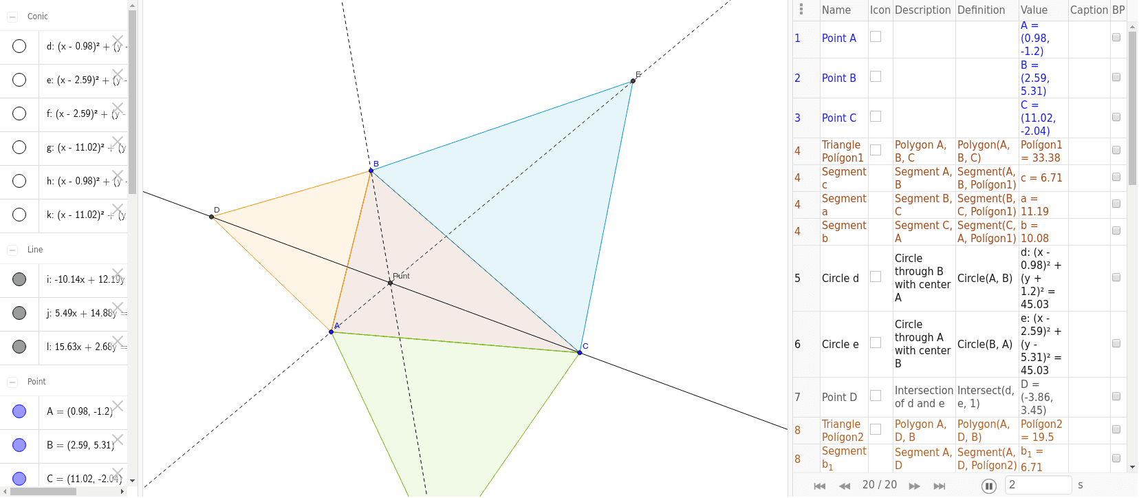 GeoGebra Applet