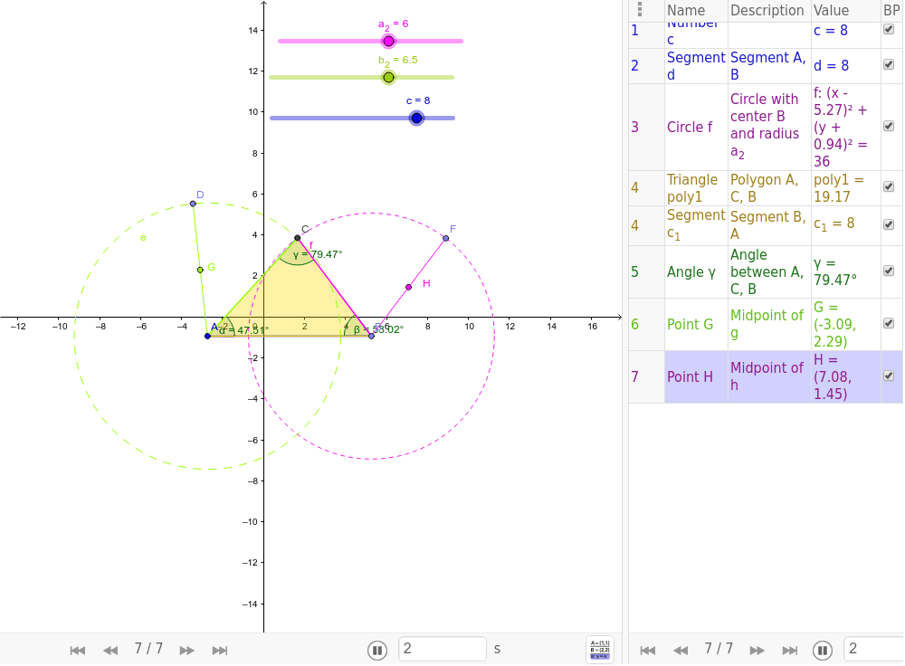 GeoGebra Applet
