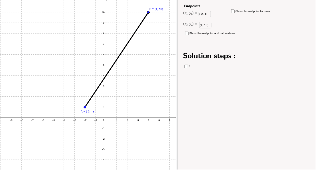 GeoGebra Applet