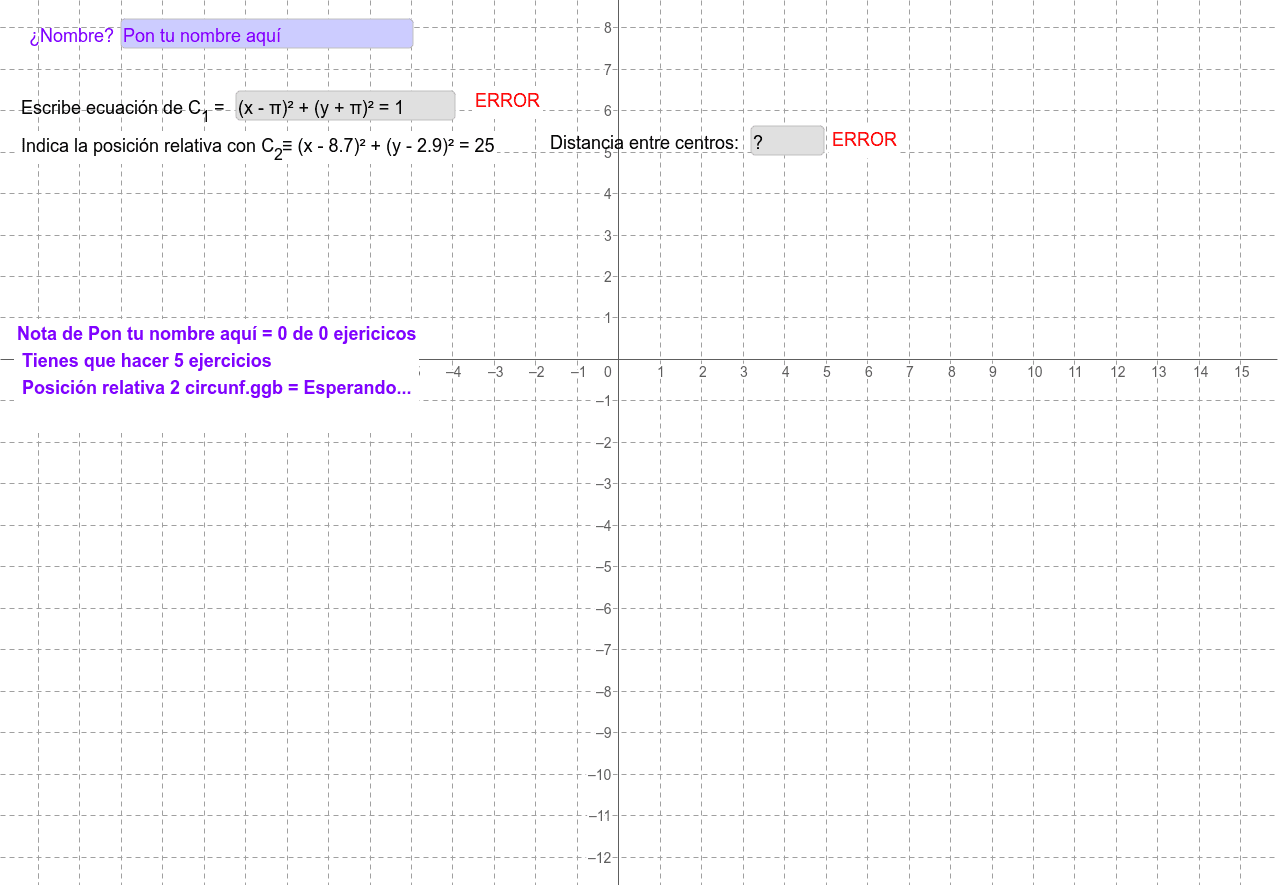 GeoGebra Applet