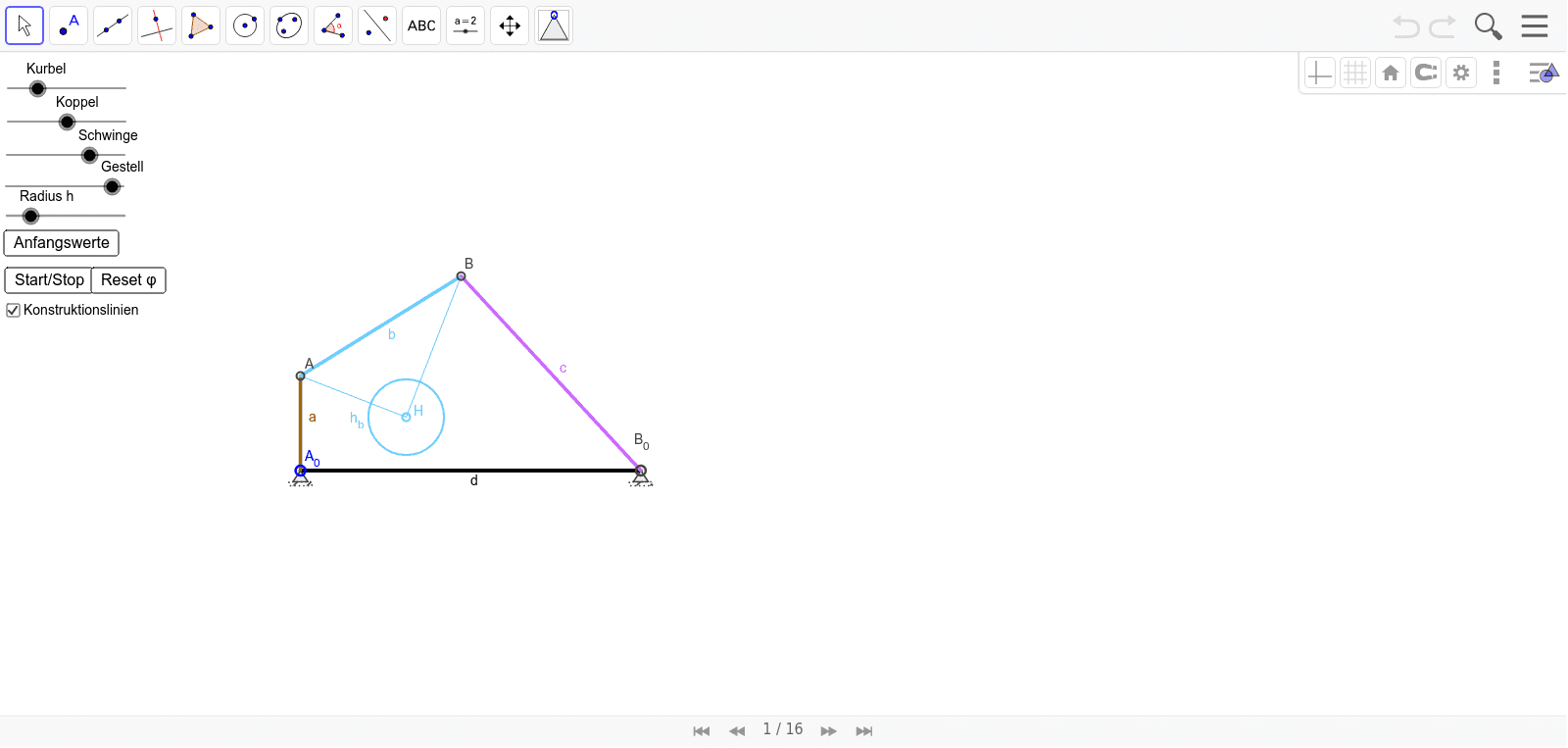 GeoGebra Applet
