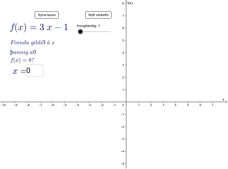 GeoGebra Applet