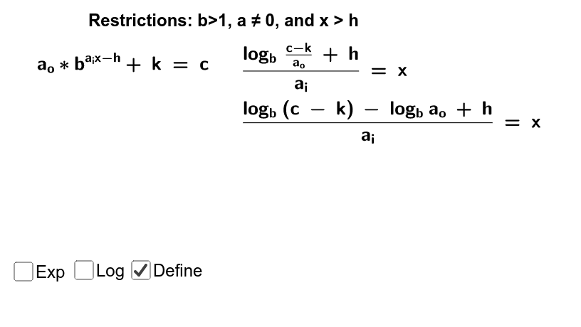 GeoGebra Applet