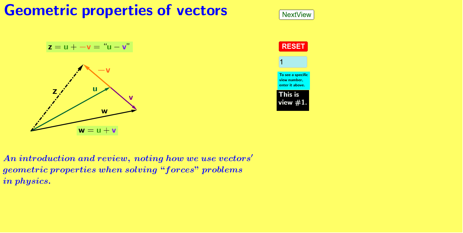 GeoGebra Applet