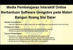 Materi Bangun Ruang Sisi Datar