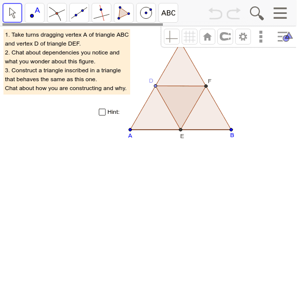 GeoGebra Applet