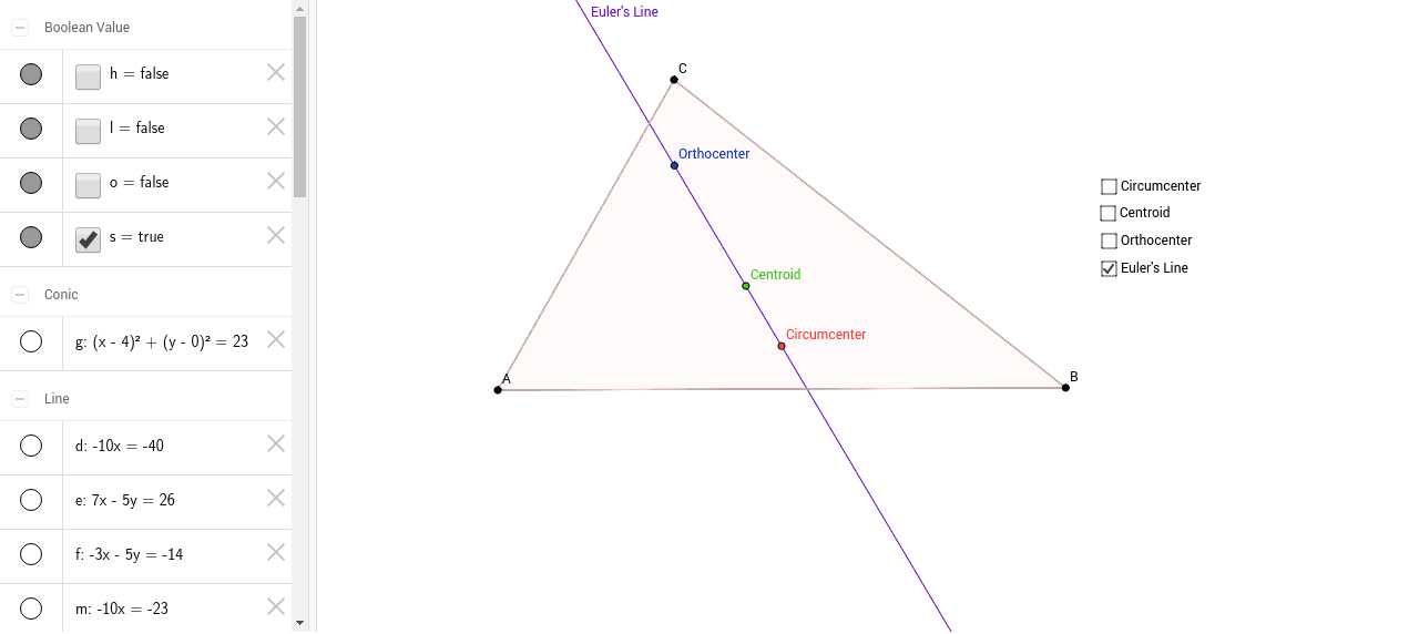 GeoGebra Applet