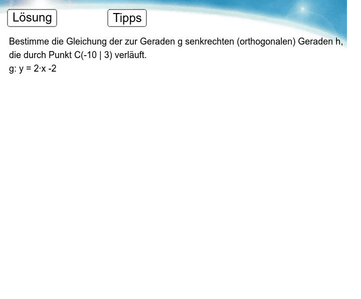 GeoGebra Applet