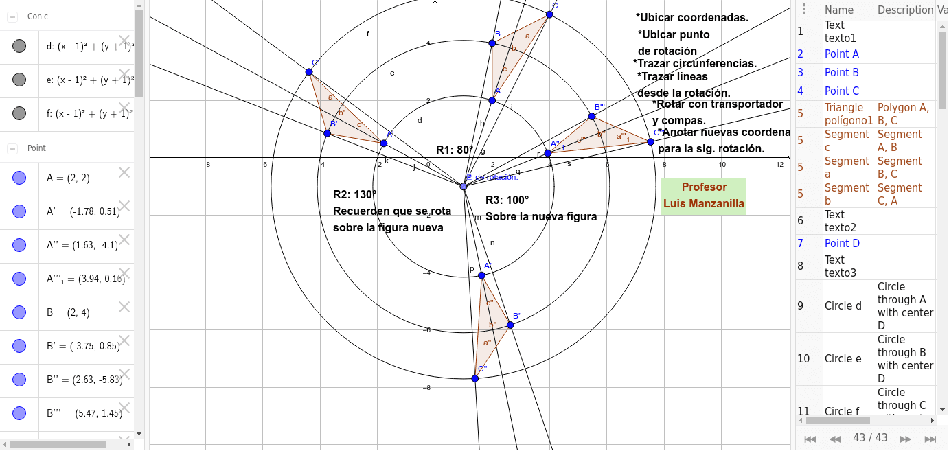 GeoGebra Applet