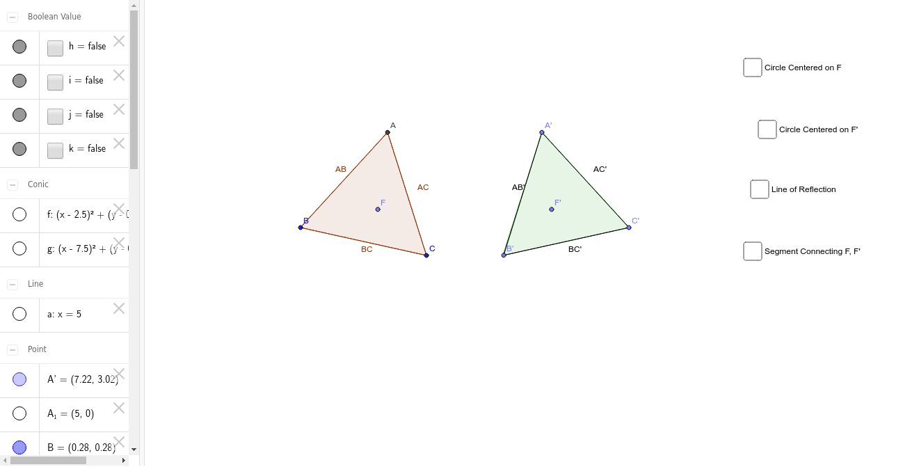 GeoGebra Applet