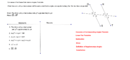 Proofs Geogebra